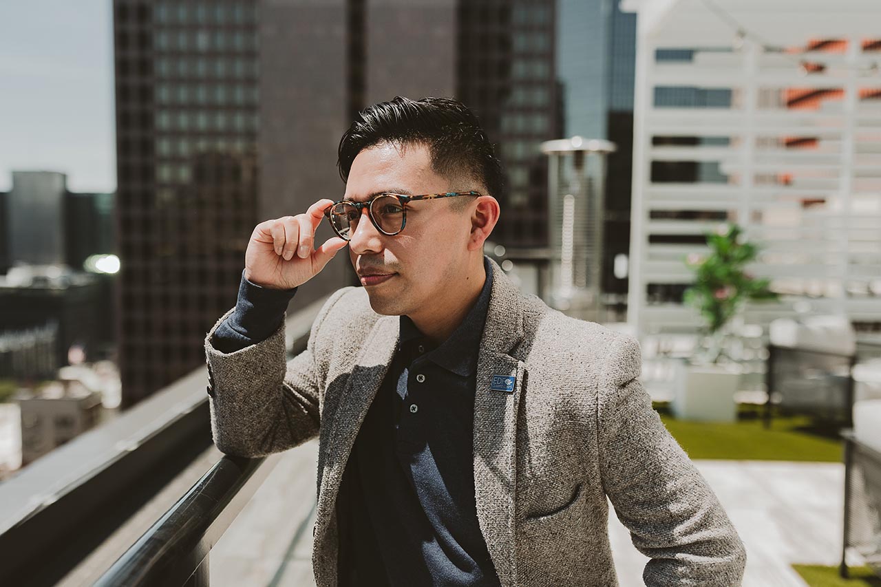 Pittsburgh skyline as seen from Point State Park