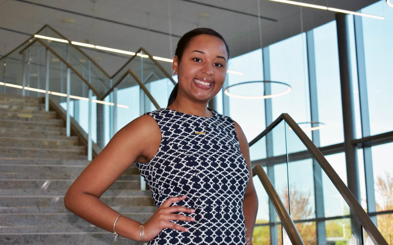 home (3) female cba student